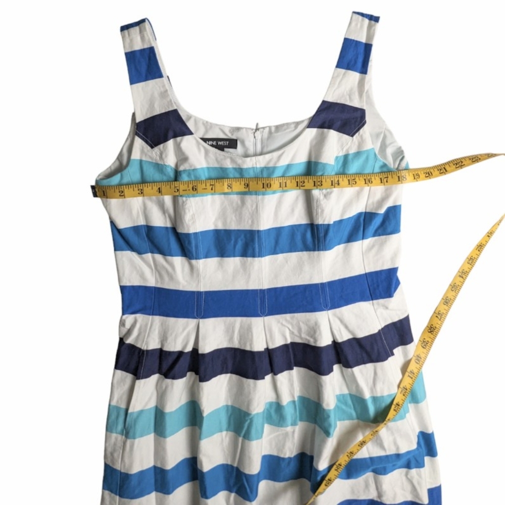 FINAL DAYS $5 Nine West Striped Dress - CLOSET CLOSING - Picture 5 of 7